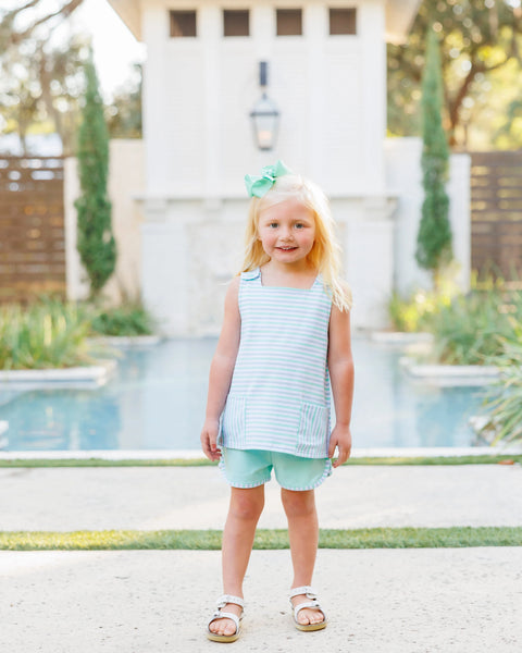 Margot Short Set | Seaside Stripe