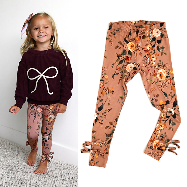 Bow Leggings | Lucia