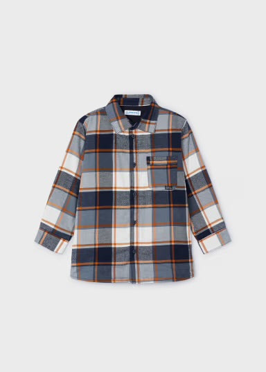 Plaid Lined Overshirt | Carrot