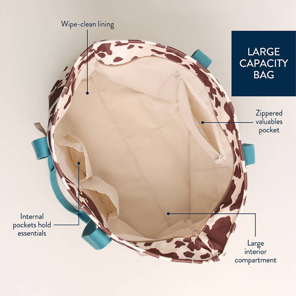 Itzy Explorer™ Canvas Tote Bag | Ribbons + Roses