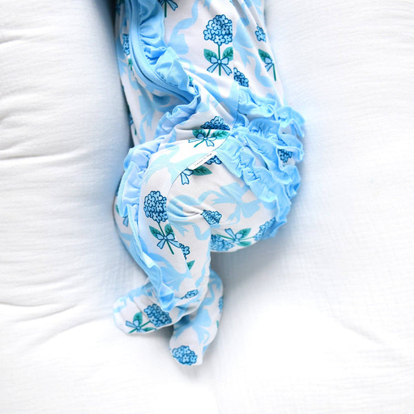 Savannah Floral Ruffle Zip