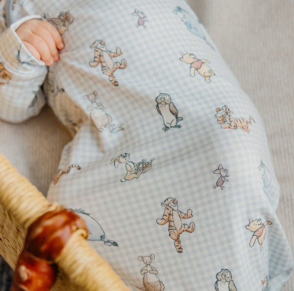 Newborn Knotted Gown | Winnie Pooh & Friends