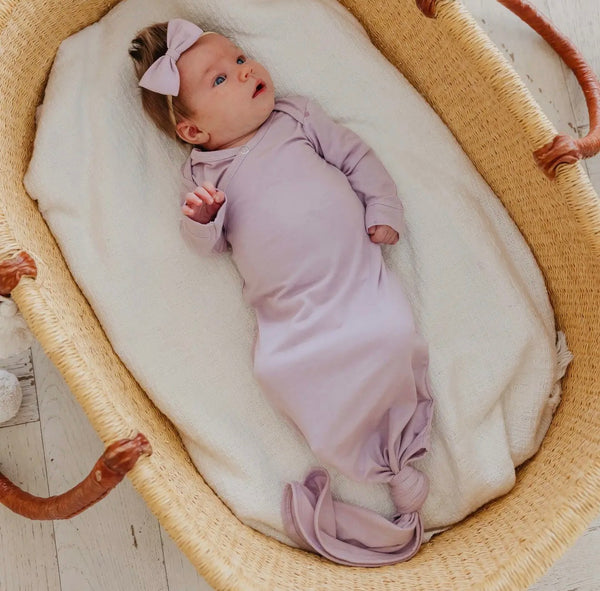 Newborn Knotted Gown | Lily