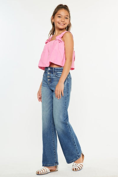 High Rise 90’s Flare Jeans | Medium Wash