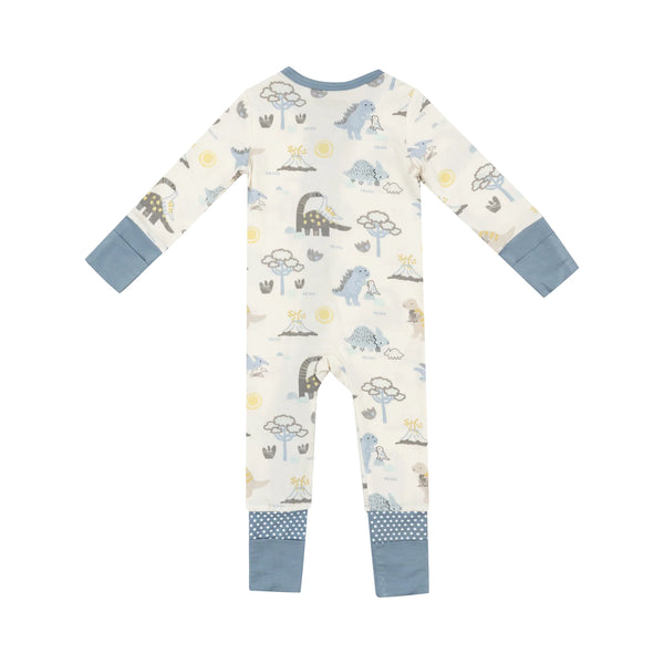 2-Way Zipper Romper | Baby Love Dinos