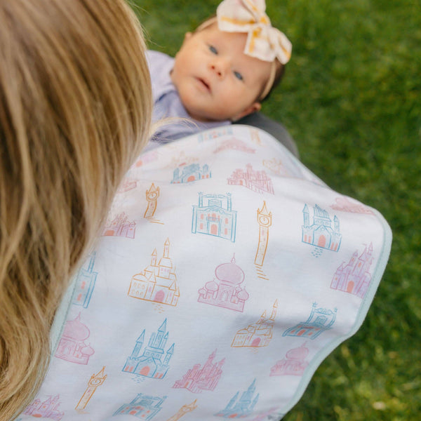 3 Pack Premium Burp Cloths |  Disney Princess