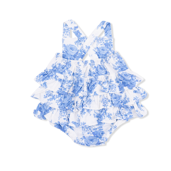 Ruffle Sunsuit | Dream Cottage Floral