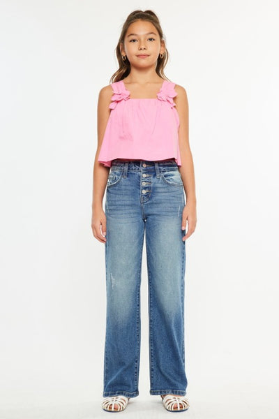 High Rise 90’s Flare Jeans | Medium Wash