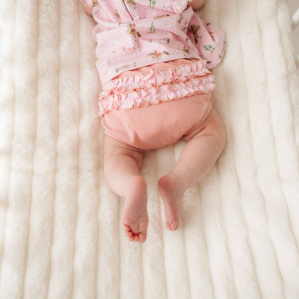 Little Wranglers Ruffle Diaper Cover Set