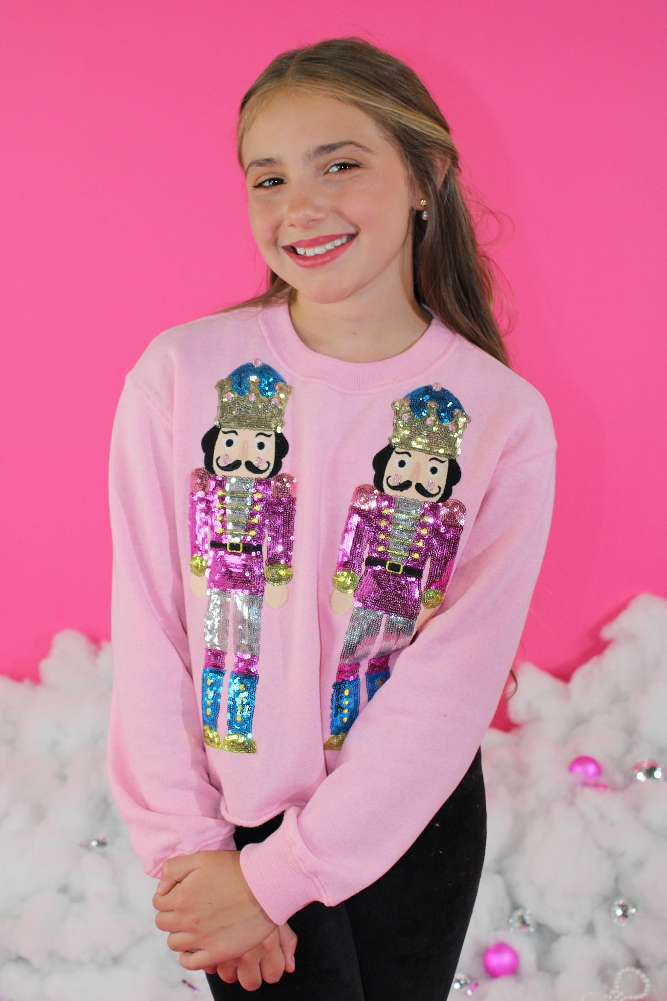 Sequin Nutcrackers Sweatshirt