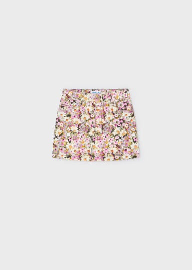 Floral Corduroy Skirt | Camellia