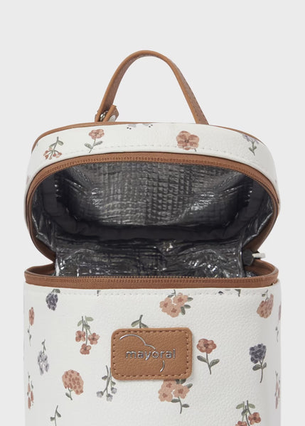 Floral Printed Bottle Bag | Cream Floral