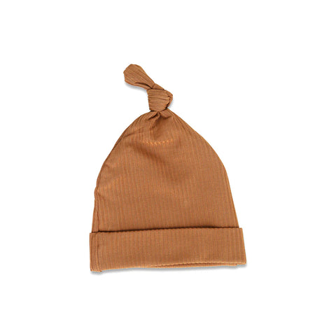 Rory Caramel Newborn Knotted Hat