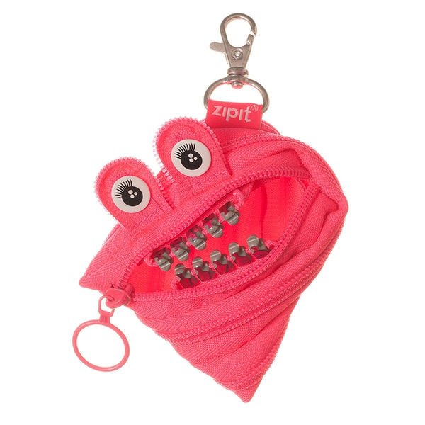 ZIPIT Grillz Mini Keychain Pouch | Red, Pink, or Black