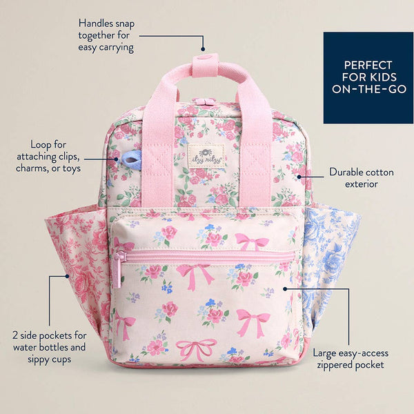 Itzy Bitzy Backpack | Ribbons + Roses
