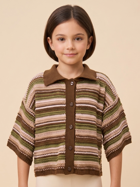 Striped Sweater Knit Set