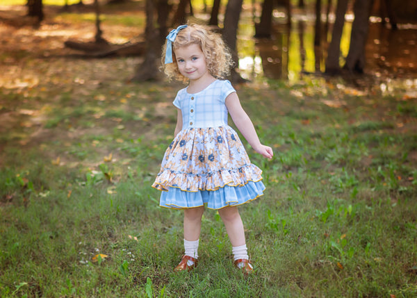 Thelma Dress | Sunflowers