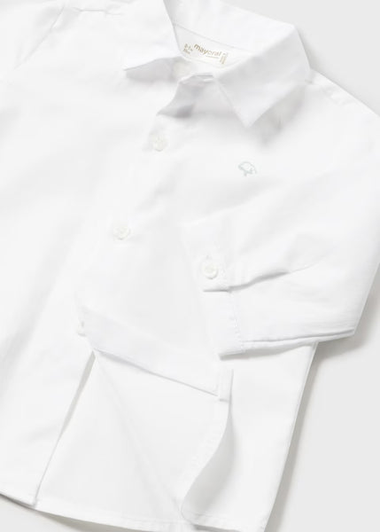 Shirt & Bow Tie Shirt | White