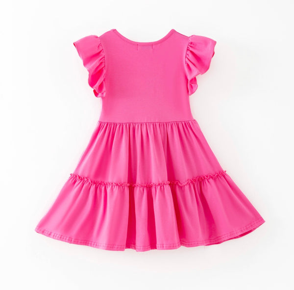 Coquette Bow Sequin Dress