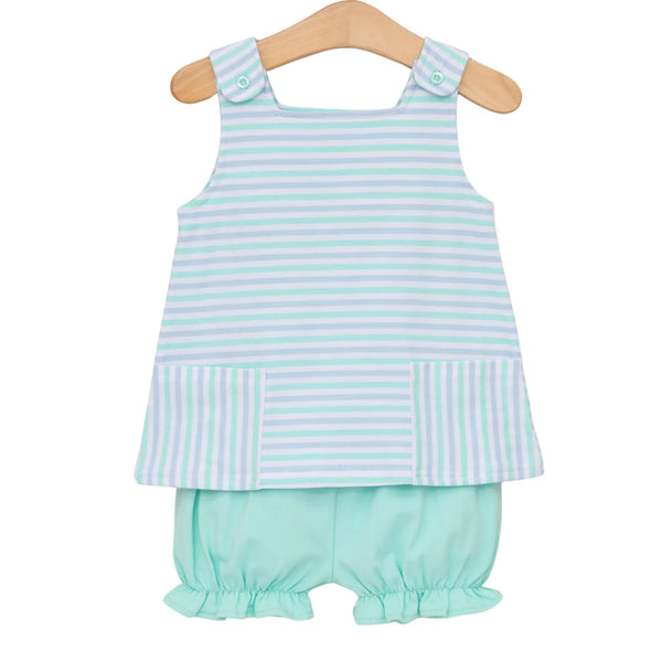 Margot Bloomer Set | Seaside Stripe