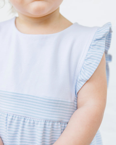 Sofia Bubble | Light Blue Stripe