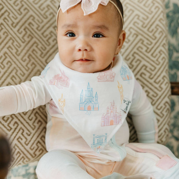 4 Pack Baby Bandana Bibs | Disney Princess