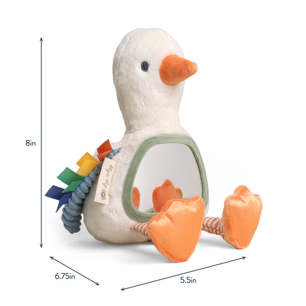 Itzy Bitzy Mirror™ Sensory Tummy Time Mirror | Goose