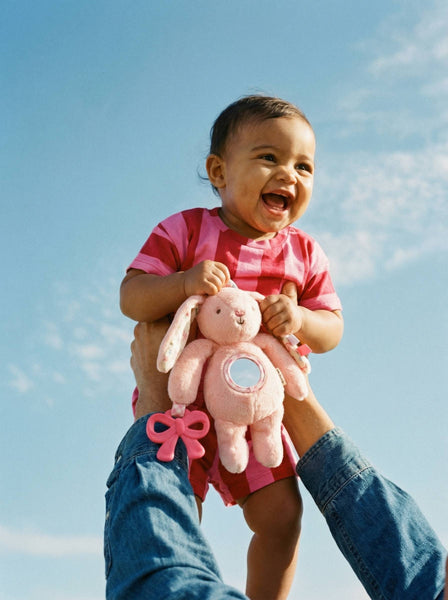 Itzy Ritzy Bitzy Traveler™ | Pink Bunny