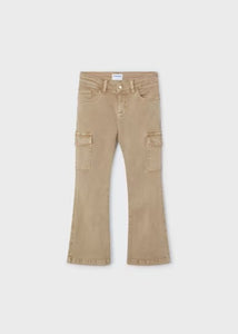 Flared Cargo Pants | Cocoa