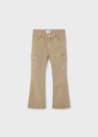 Flared Cargo Pants | Cocoa