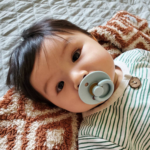 Itzy Soother™ Natural Rubber Paci Sets | Glow - Buttercream + Pistachio
