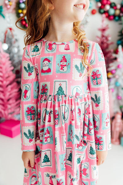 Dear Santa Pocket Twirl Dress