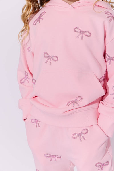 Pretty in Pink Crystal Bows Set