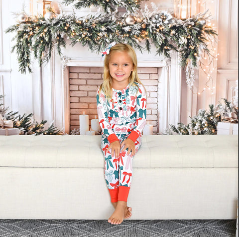 Belle Ruffle Pajama Set