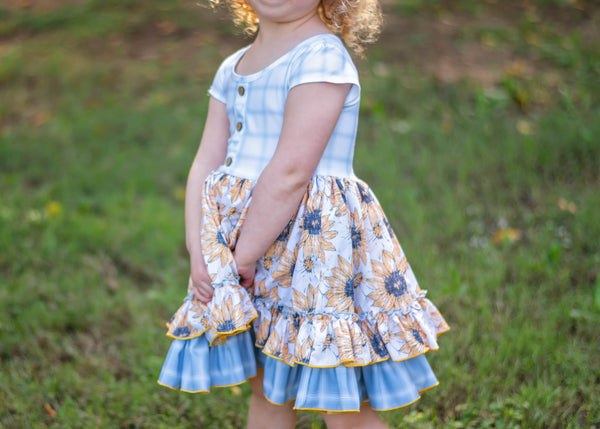 Thelma Dress | Sunflowers