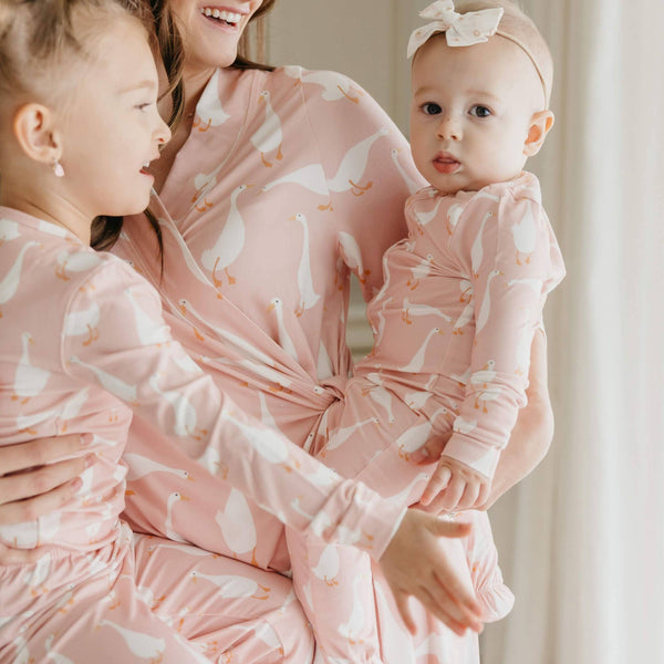 Goosie Zip-Up Footie Pajama