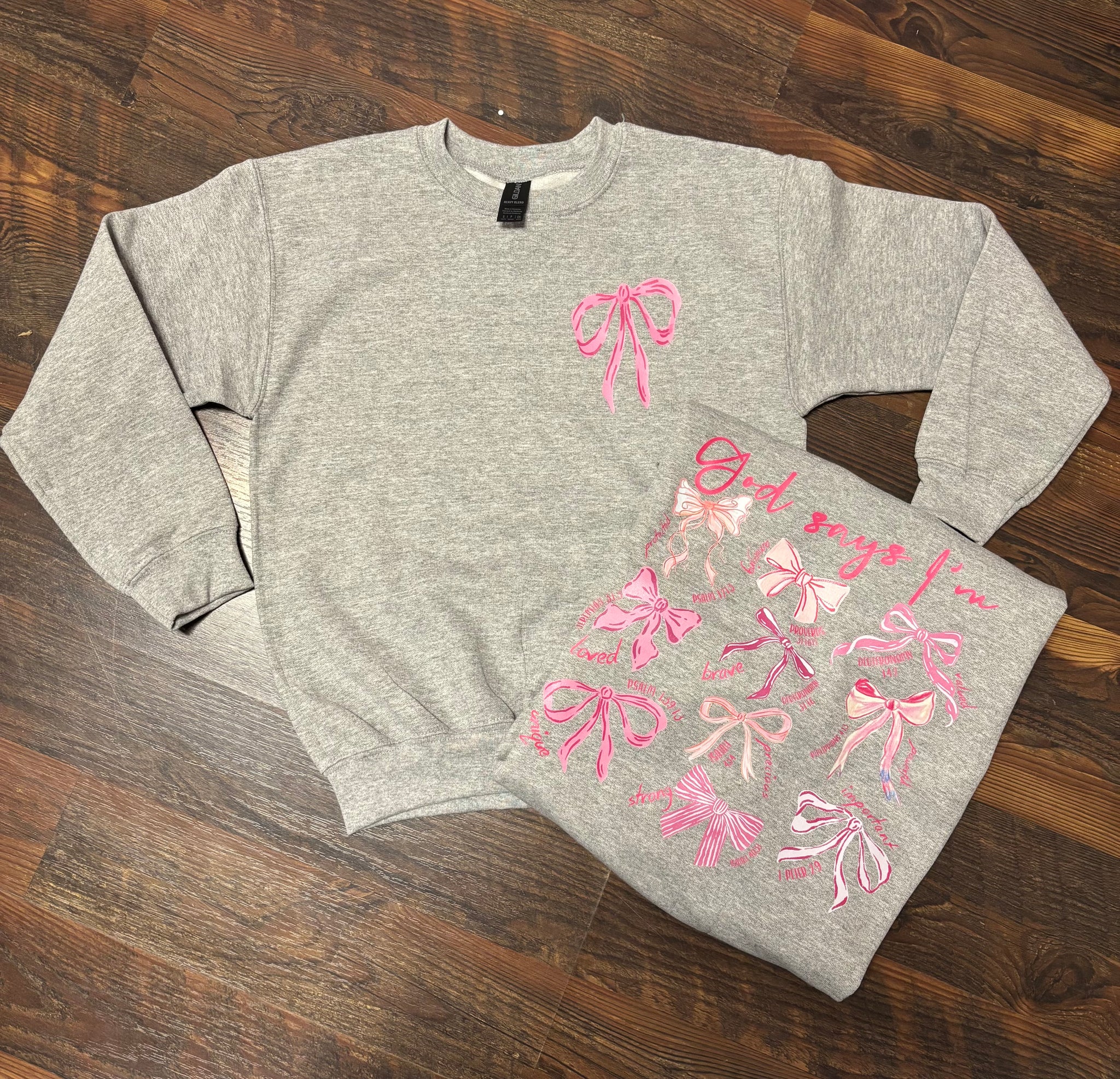 God Says I Am Sweatshirt | DOORBUSTER