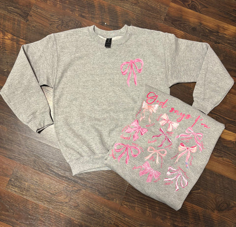 God Says I Am Sweatshirt | DOORBUSTER