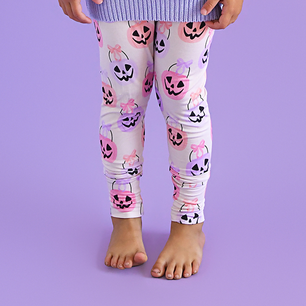 Emmy Bamboo Leggings| Halloween Pumpkins
