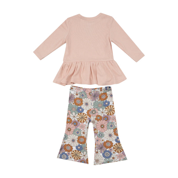 Peplum Top & Baby Bells | Brighton Floral