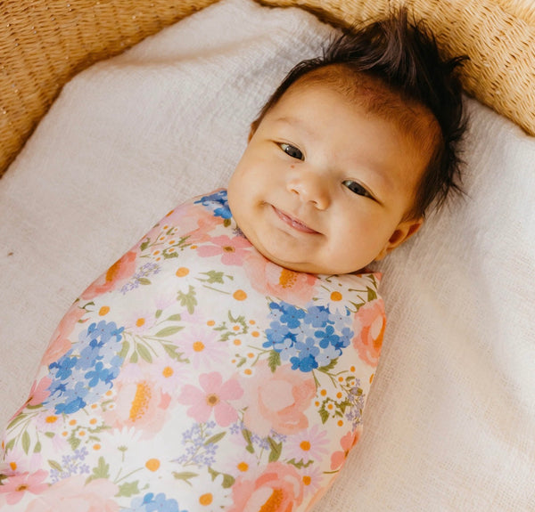 Knit Swaddle Blanket | Penelope