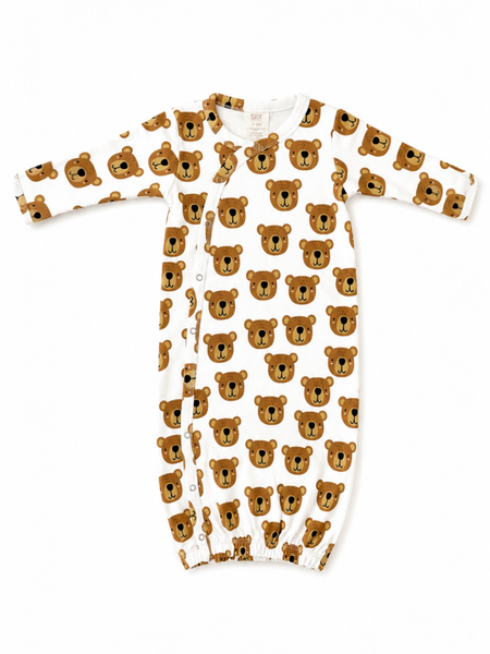 Organic Cotton Gown | Baby Bear