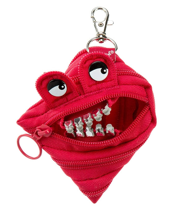 ZIPIT Grillz Mini Keychain Pouch | Red, Pink, or Black