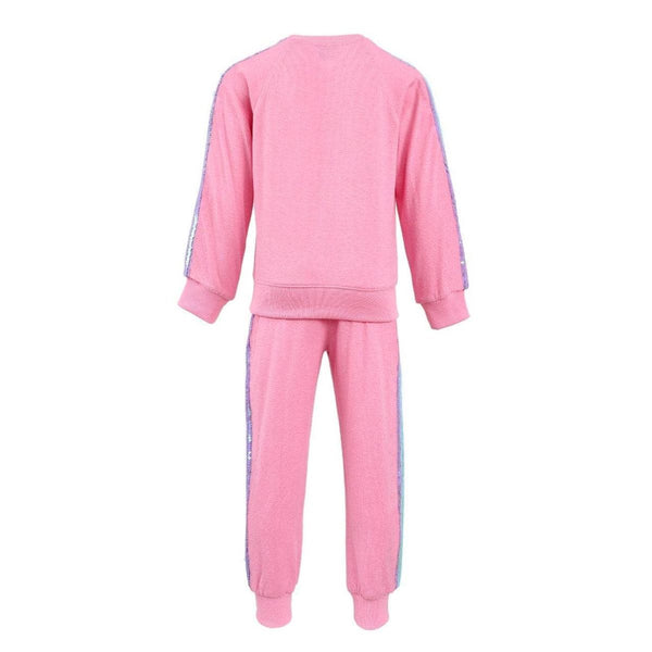 Rainbow Sequin Set | Pink