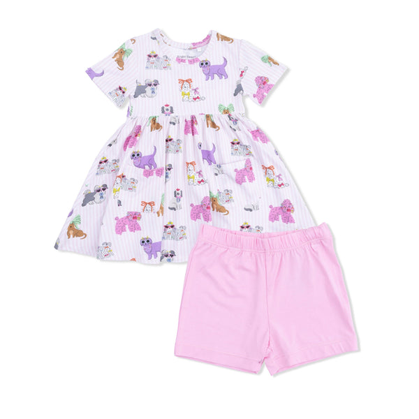 Twirly Dress & Cartwheel Shorts | Fancy Dogs