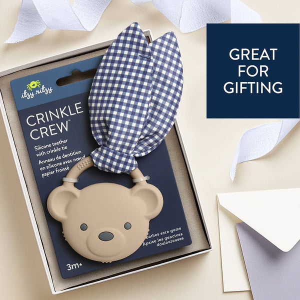 Crinkle Crew™ | Taupe Bear