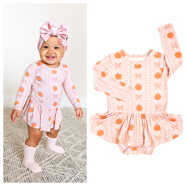 Tutu Bamboo Dress | Reagan Pumpkin