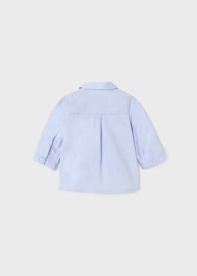 Button-Down Shirt with Bow Tie | Sky Blue