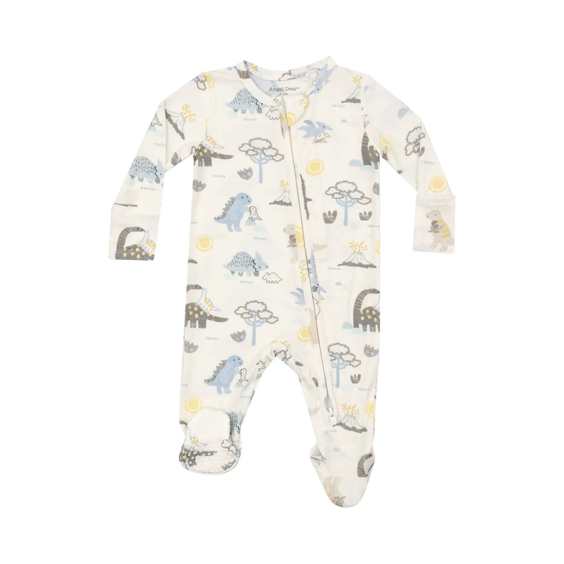 Newborn 2-Way Zipper Footie | Baby Love Dinos