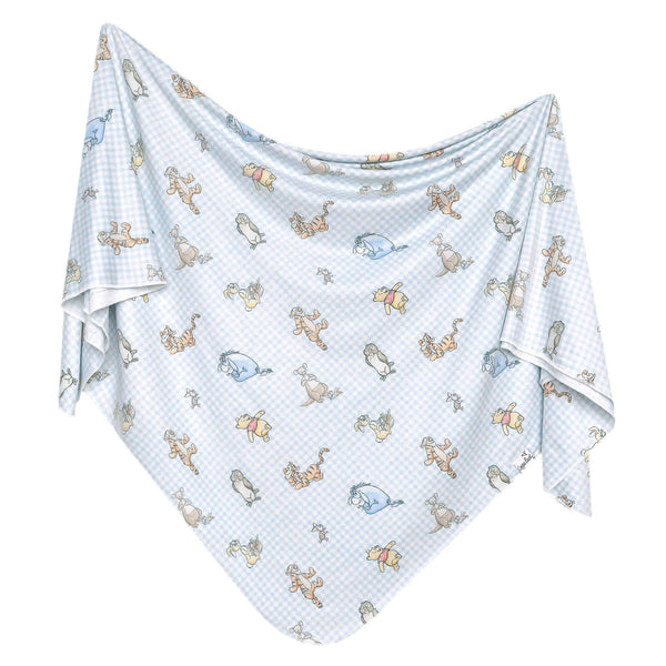 Knit Swaddle Blanket |  Winnie the Pooh and Friends
